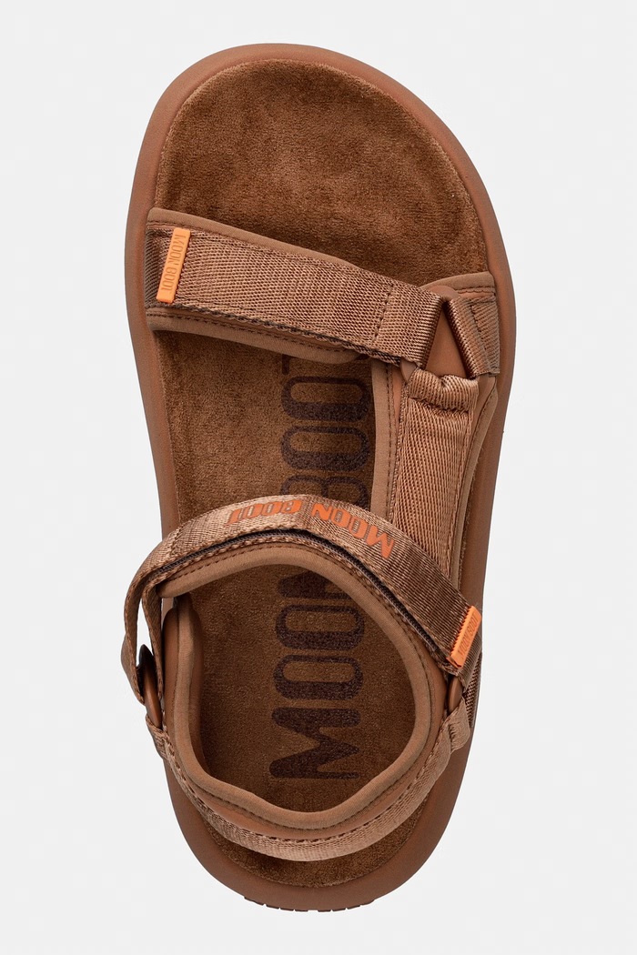 Sandále Moon Boot MB SUPER SANDAL hnedá 80D2420010.M008