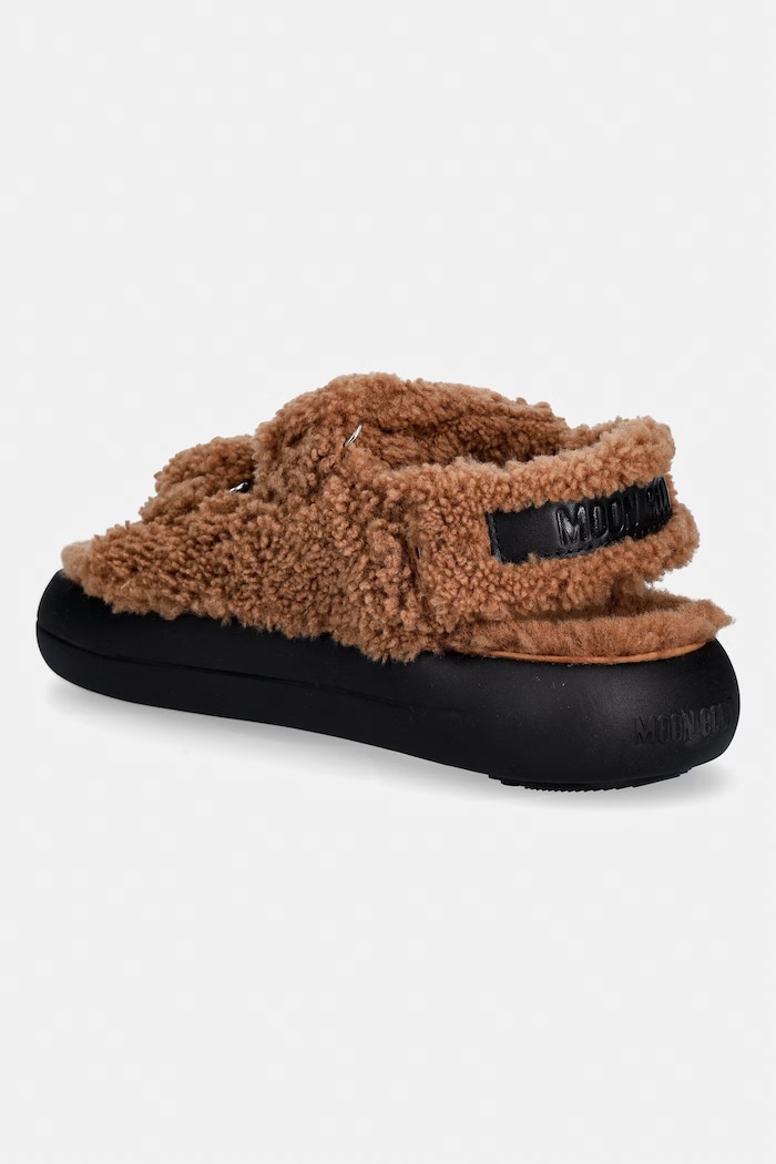 Obuv Sandále Moon Boot MB SHEARLING SANDAL 80D2420020.M008 hnedá
