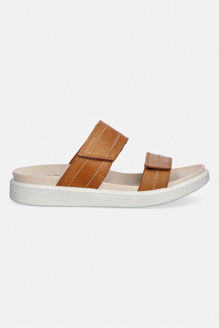 Kožené šľapky Ecco Soft Sandal W 238833.56770 hnedá SS26