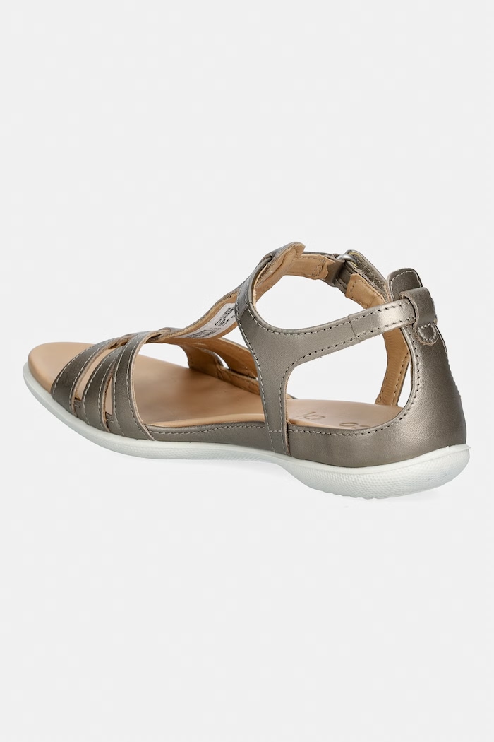 Scarpe Ecco sandali da donna in pelle Flash 240873.61510 beige