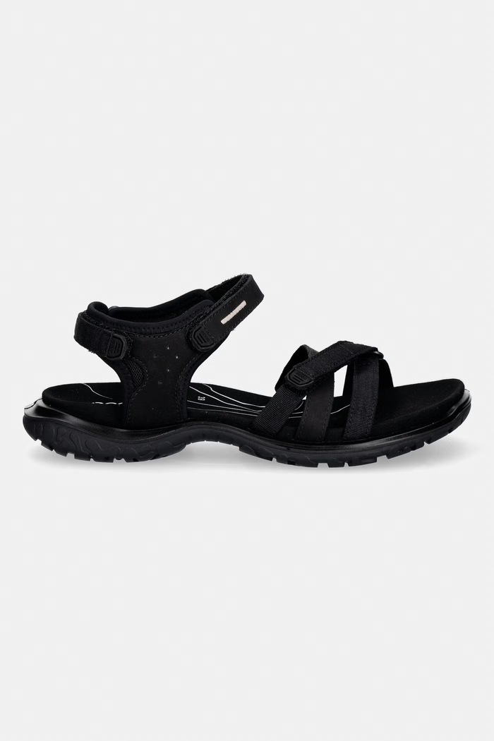 Nubukové sandále Ecco Offroad 853303.51052 čierna SS26