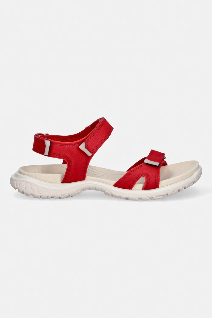Nubukové sandále Ecco Offroad 853333.02466 červená SS26