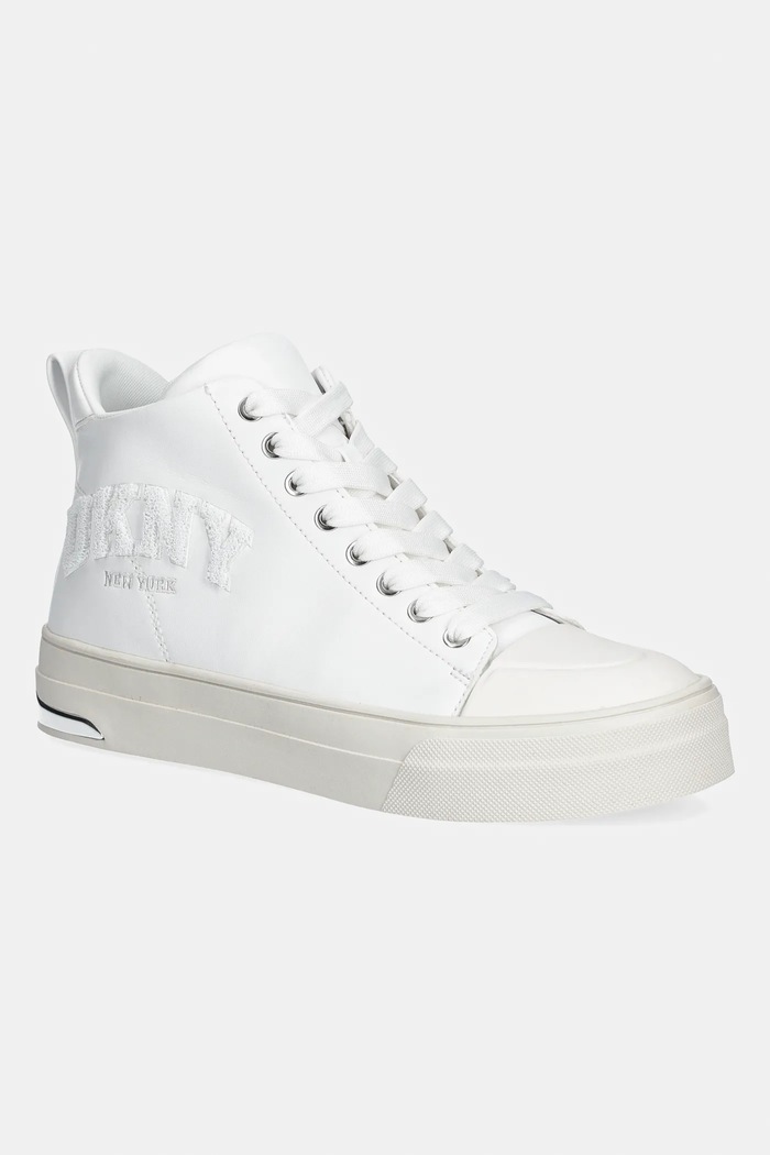 Кеды Dkny Yaser имитация натуральной кожи белый K3500746.8IW