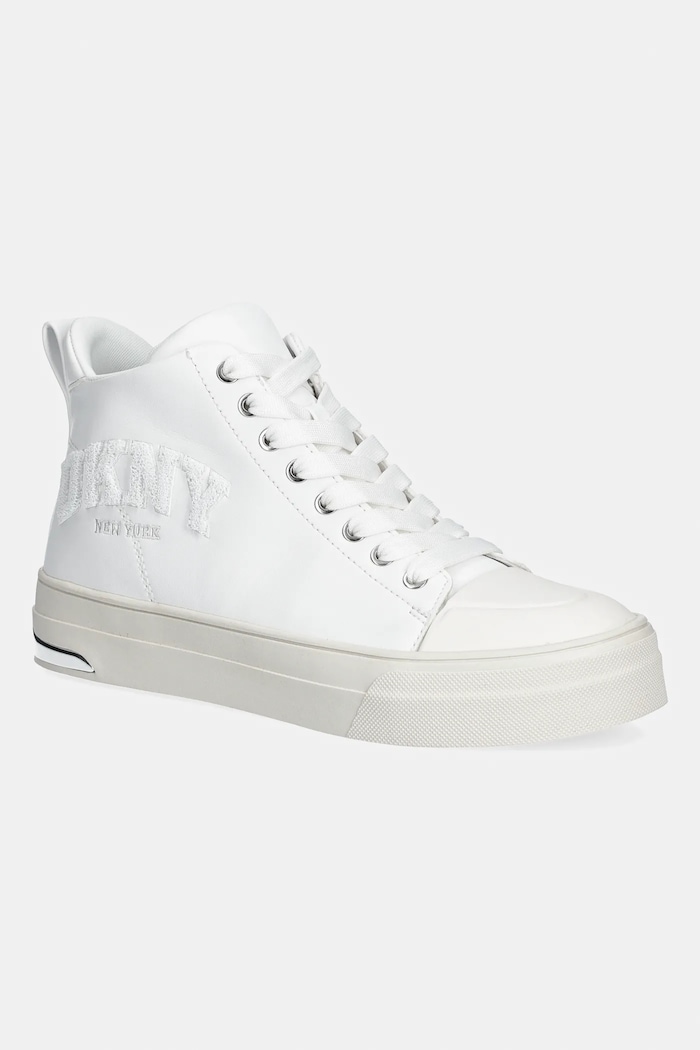 Кеды Dkny Yaser имитация натуральной кожи белый K3500746.8IW