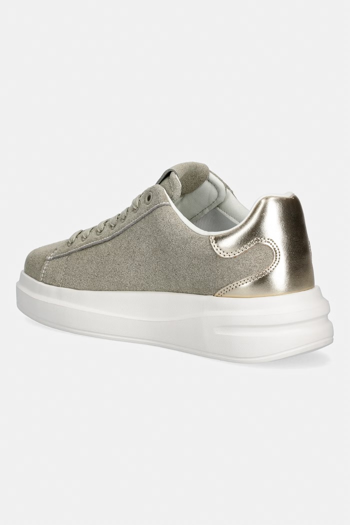 Παπούτσια Guess ELBINA12 sneakers Γυναικεία FLJE12.FAB12.TAUPE μπεζ