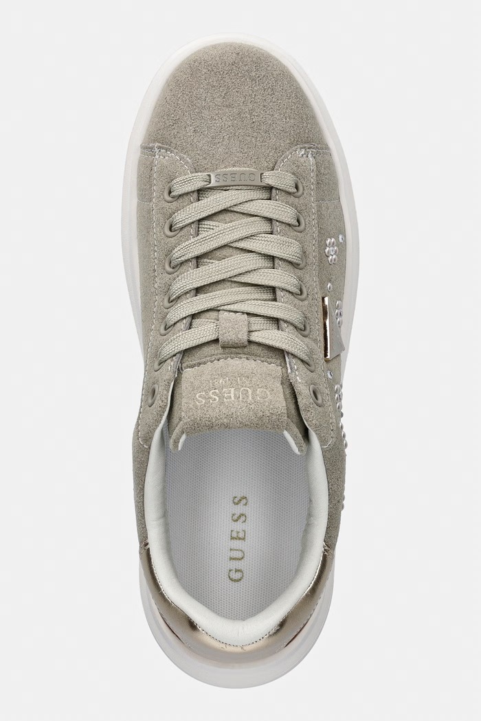Guess ELBINA12 sneakers Γυναικεία μπεζ FLJE12.FAB12.TAUPE