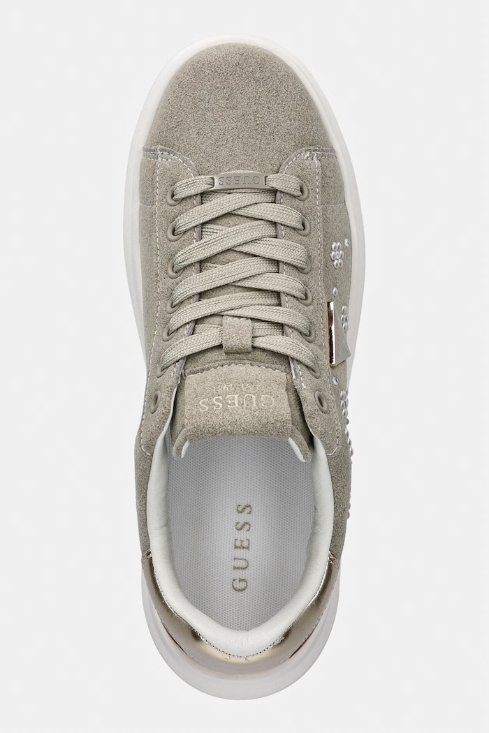 Guess ELBINA12 sneakers Γυναικεία μπεζ FLJE12.FAB12.TAUPE