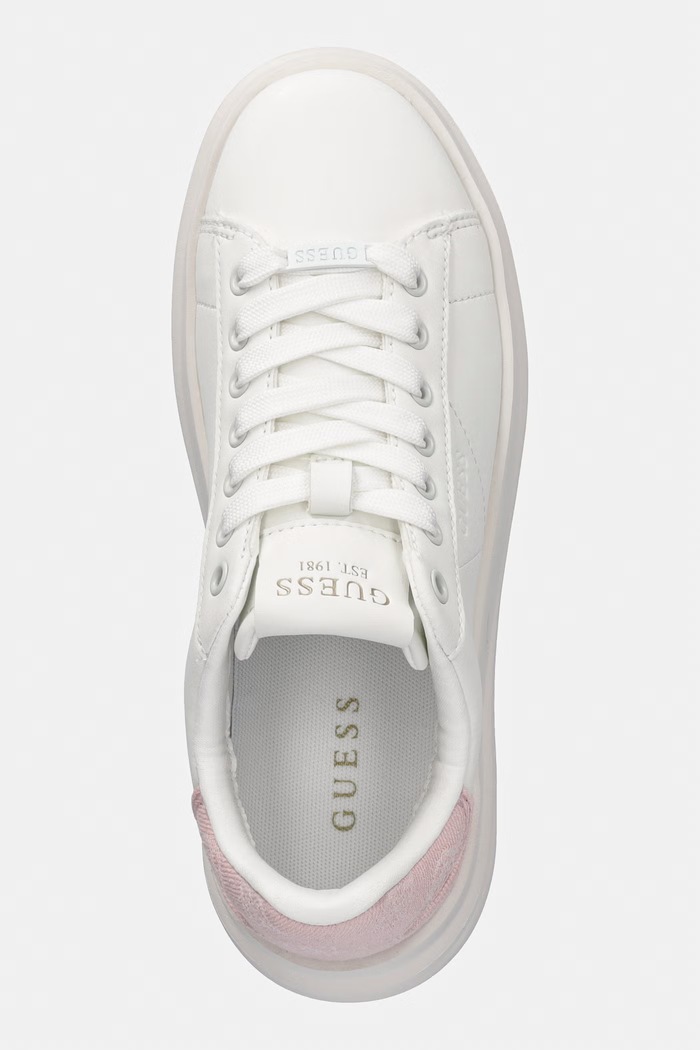 Tenisky Guess ELBINA14 biela FLJE14.LEA12.WHIPI