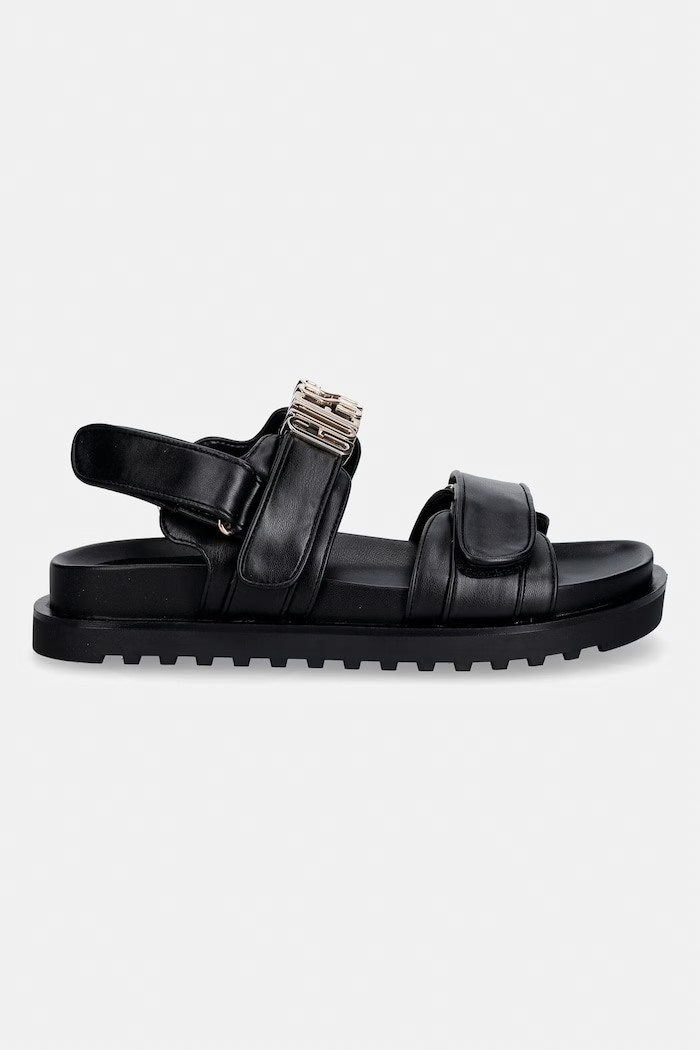 Guess sandały FABELIS FLJFBL.ELE03.BLACK czarny SS26