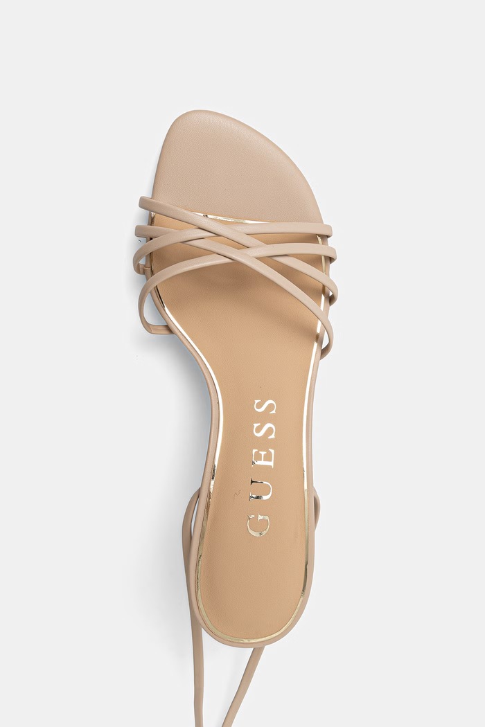 Guess tűsarkú szandál GARSIE bézs FLJGAE.ELE03.CREAM