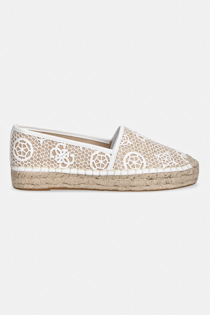 Εσπαντρίγιες Guess JOELYNN FLJOEN.FAL14.WHINA λευκό SS26