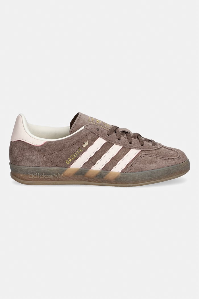 adidas Originals Gazelle Indoor Αθλητικά Γυναικεία καστόρινα JR2431 καφέ SS26