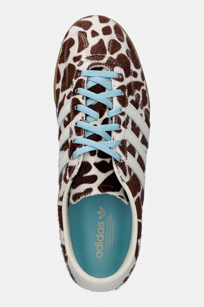adidas Originals Gazelle Lo Pro sneakersy damskie skórzane brązowy KH9013