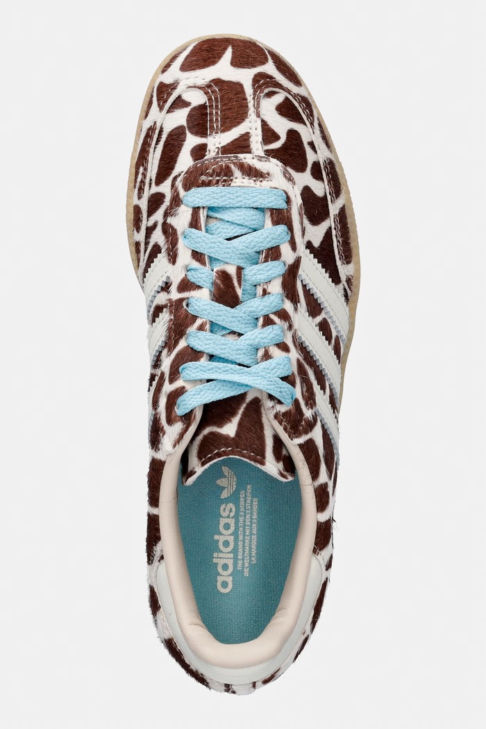 adidas Originals Samba Og sneakersy damskie skórzane brązowy KI6669