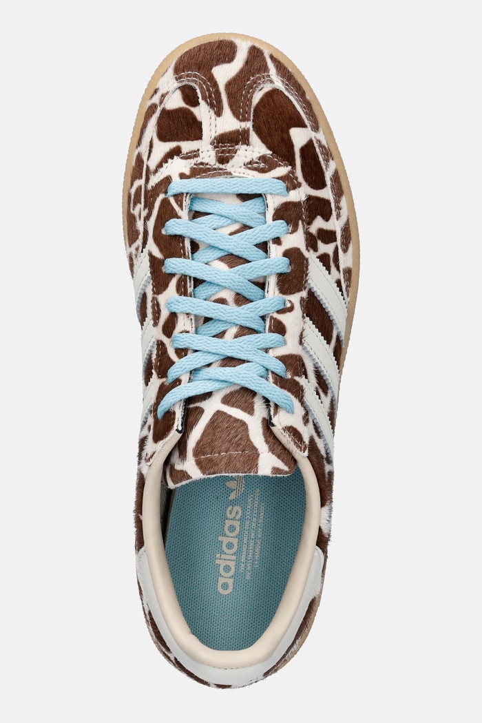 adidas Originals Handball Spezial sneakersy damskie skórzane brązowy KI6677