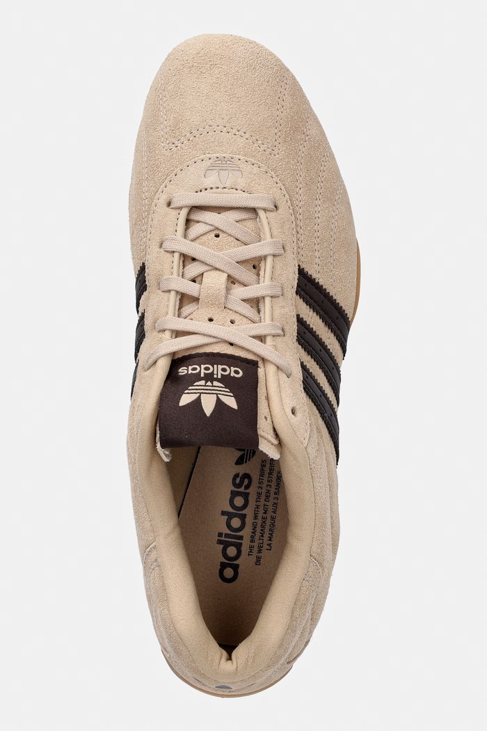 adidas Originals Adiracer Lo sneakers pentru femei, din piele întoarsă maro KK1183