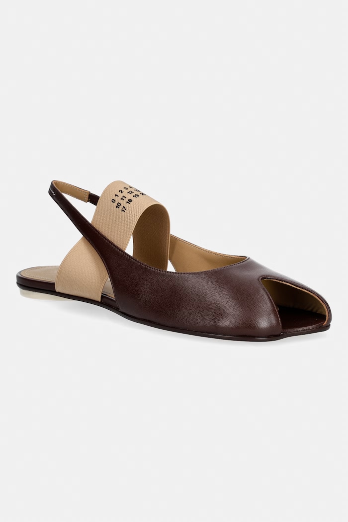 MM6 Maison Margiela Bőr szandál barna S59WP0212.P3628.T2259