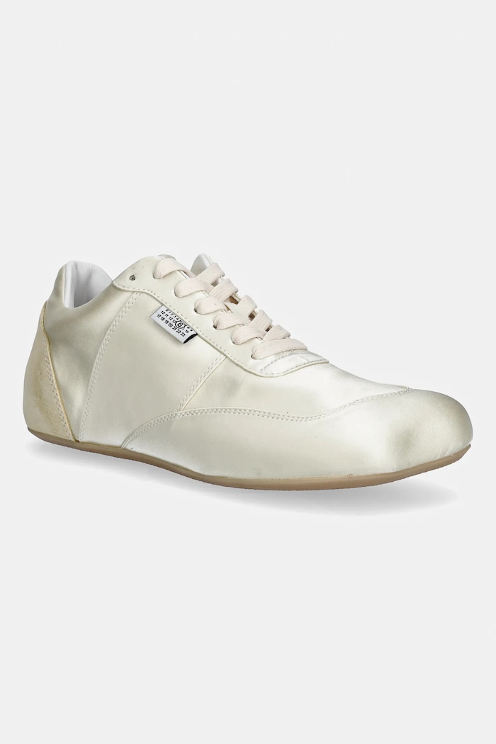 Tenisky MM6 Maison Margiela textilní béžová S59WS0248.P7563.T1010