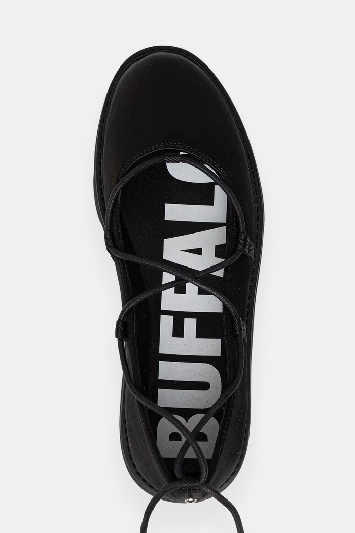 Buffalo balerini Darya Ghillie negru 1620061