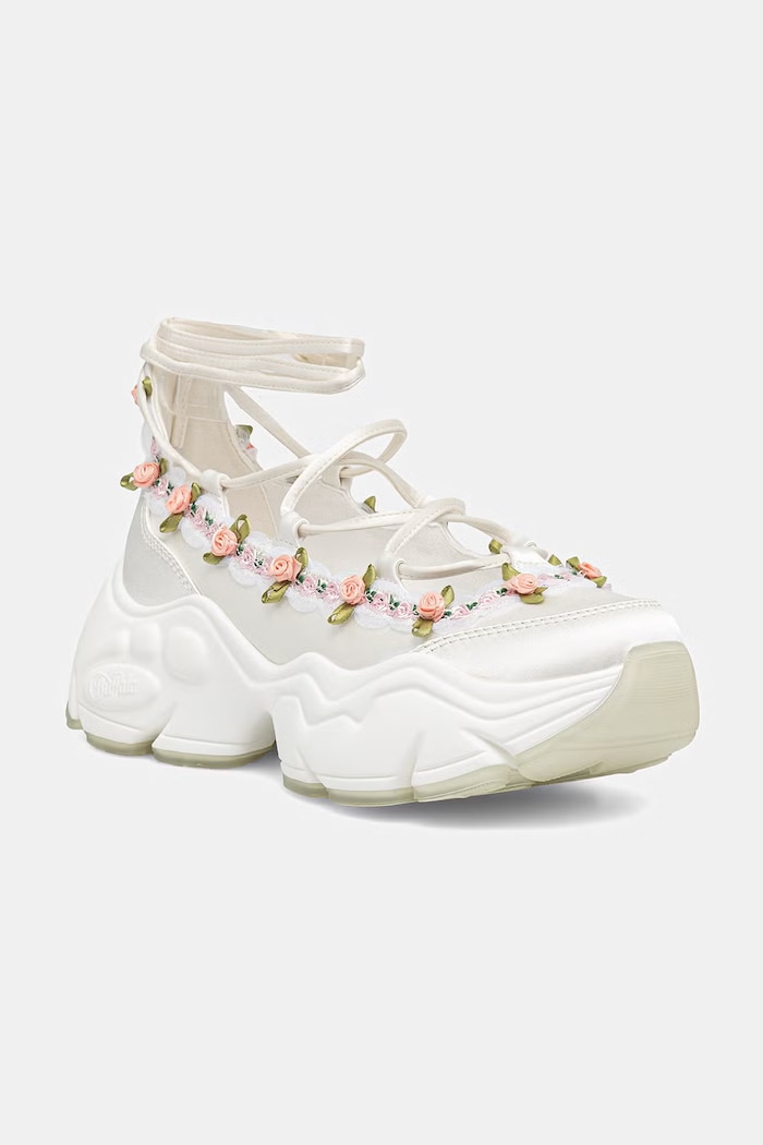 Buffalo Binary Ghillie Rose sneakers pentru femei bej 1620067