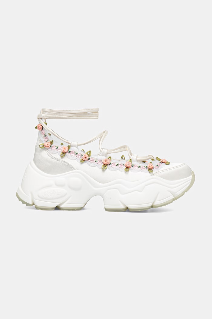 Buffalo Binary Ghillie Rose sneakers pentru femei 1620067 bej SS26