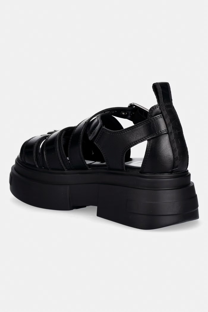 Obuv Buffalo sandále Bolt Snd Buckle 1602308 čierna