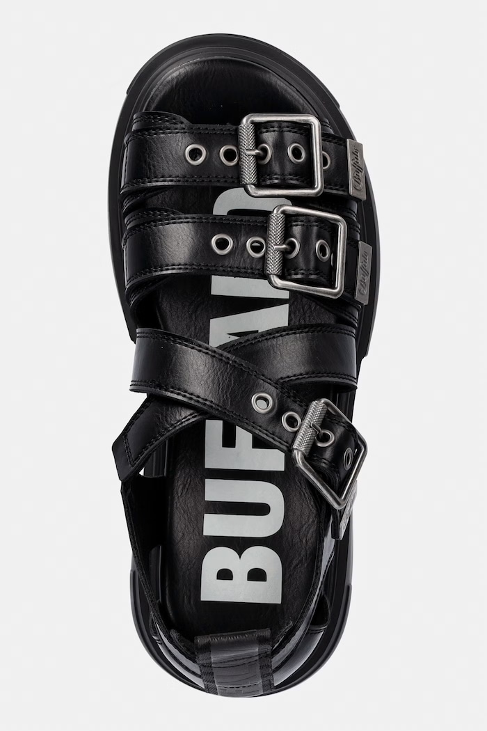 Buffalo sandále Bolt Snd Buckle čierna 1602308