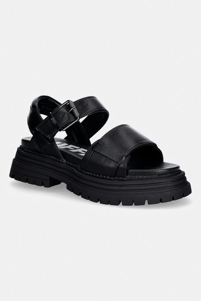 Buffalo sandále Lennox Sandal čierna 1602321