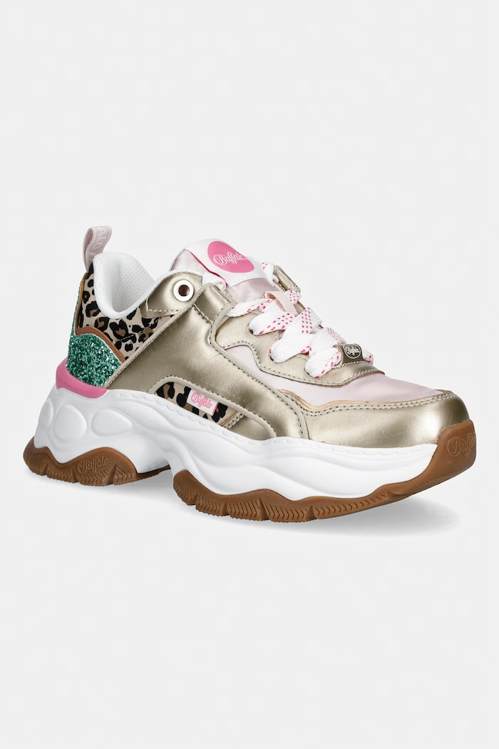 Buffalo Jump One sneakersy złoty 1636703
