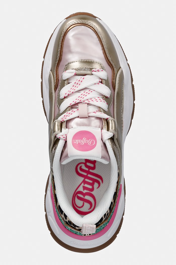 Buffalo Jump One sneakersy złoty 1636703