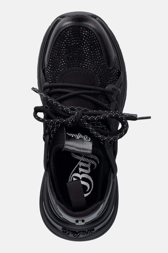 Buffalo Senta Glam sneakers pentru femei negru 1636711