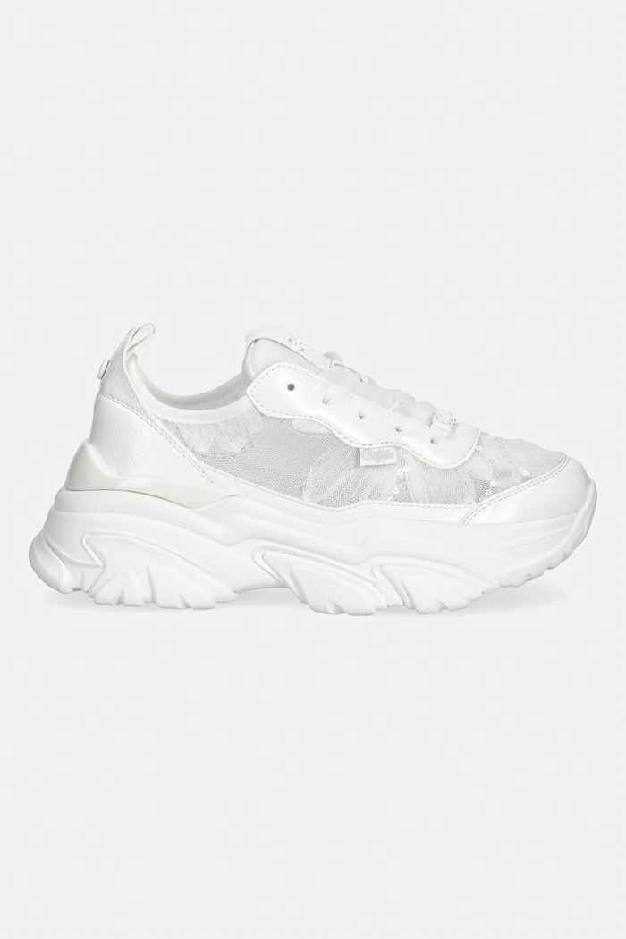 Buffalo Ranee Bloom sneakersy damskie 1636728 biały SS26