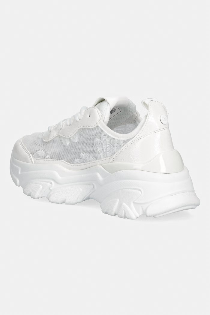 Obuwie Buffalo Ranee Bloom sneakersy damskie 1636728 biały