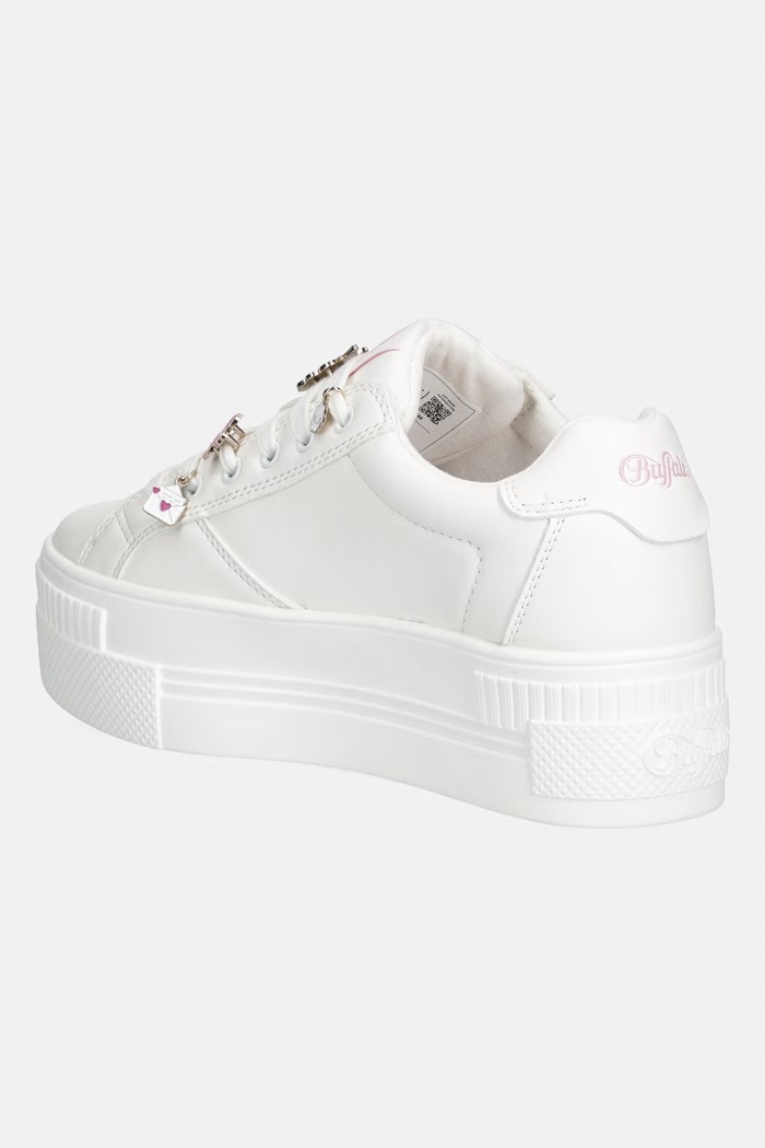Încălțăminte Buffalo Paired Charms 2.0 sneakers pentru femei 1636731 alb