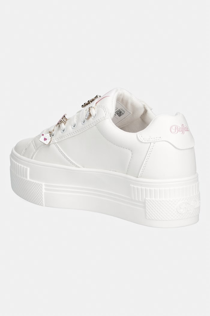 Încălțăminte Buffalo Paired Charms 2.0 sneakers pentru femei 1636731 alb