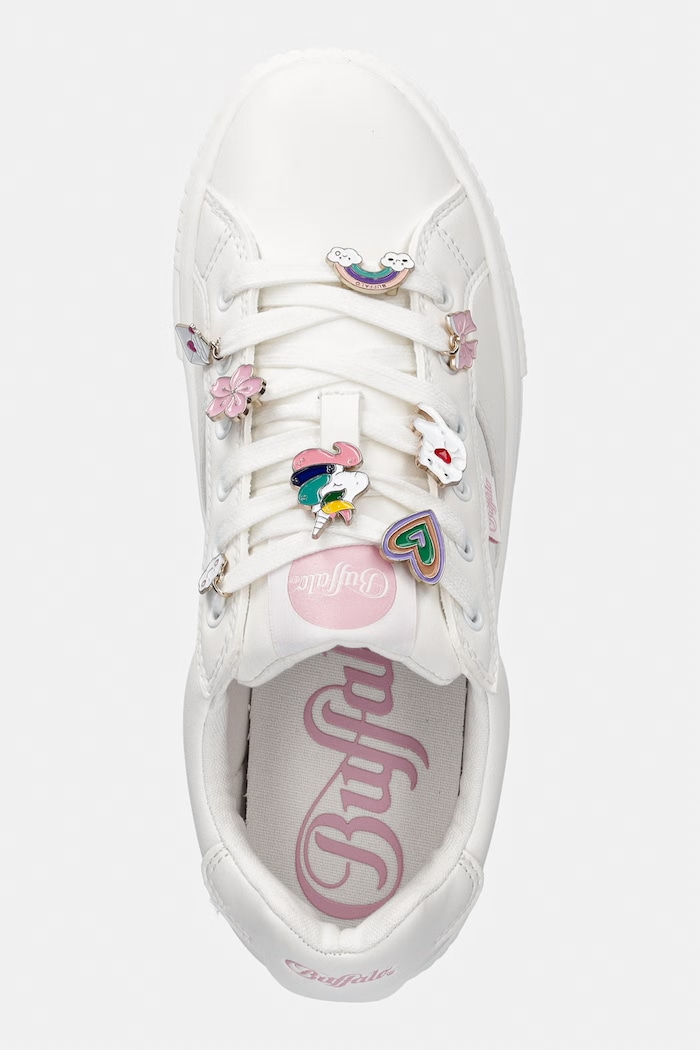 Buffalo Paired Charms 2.0 sneakers pentru femei alb 1636731