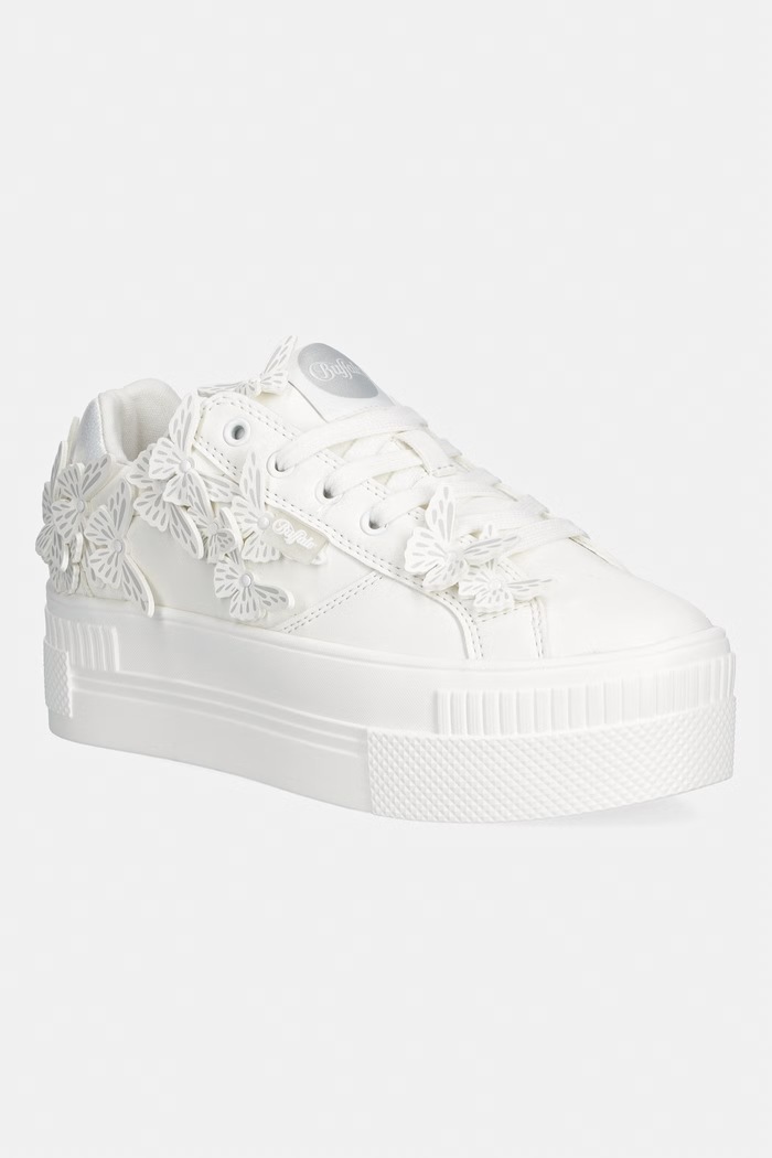 Buffalo Paired Butterfly sneakers pentru femei alb 1636733