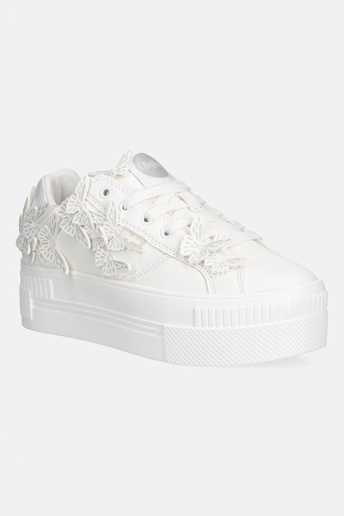 Buffalo Paired Butterfly sneakers pentru femei alb 1636733