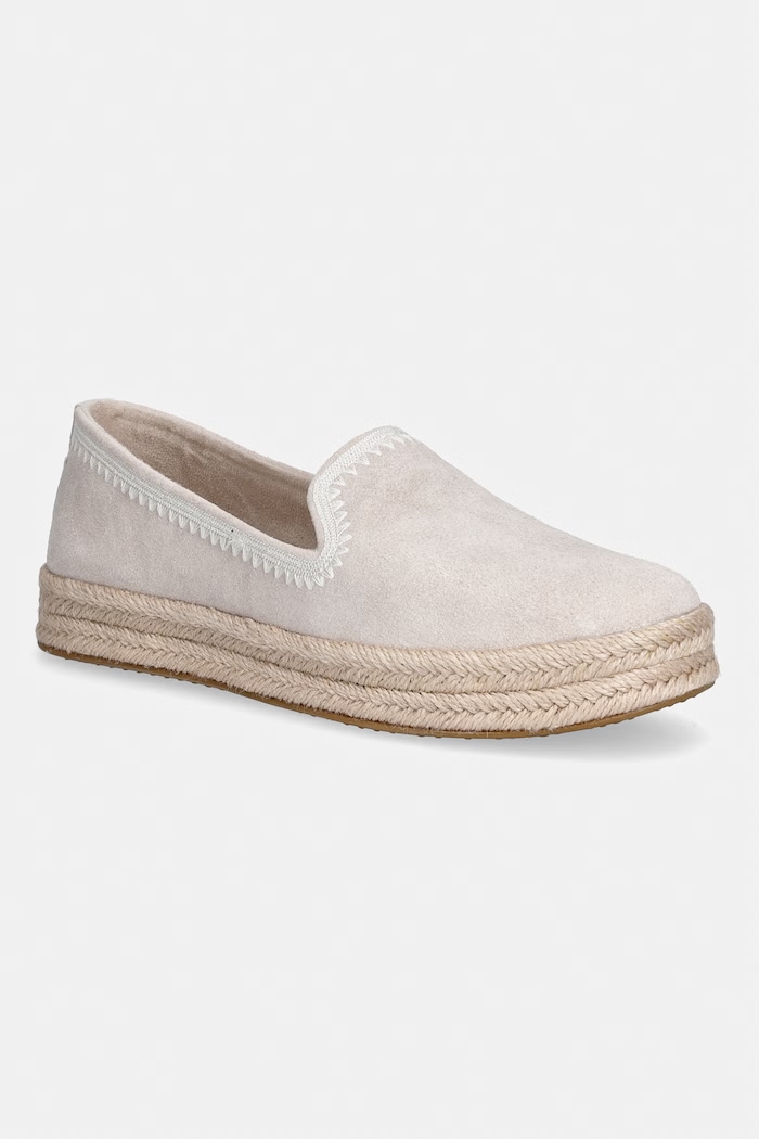 Toms эспадрильи женские замшевые CAROLINA серый 10023050