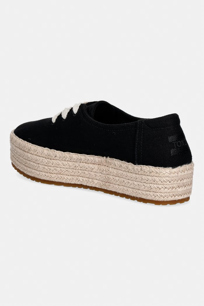 Взуття Toms VALENCIA LACE UP кеди жіночі 10023274 чорний