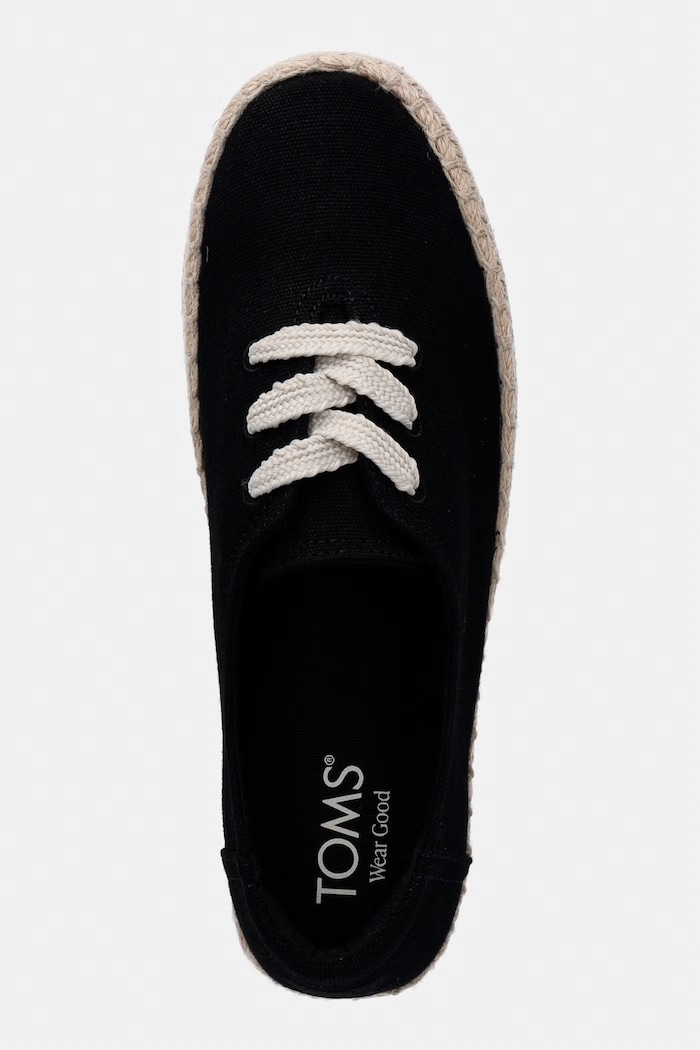Toms VALENCIA LACE UP кеди жіночі чорний 10023274