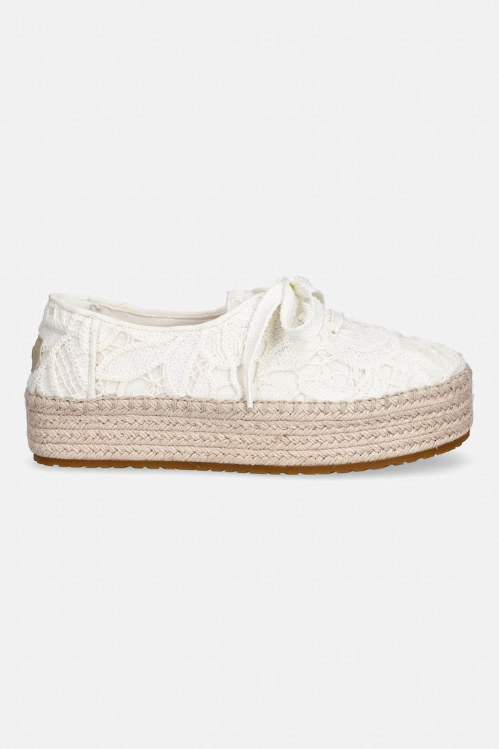 Toms VALENCIA LACE UP teniși pentru femei 10023272 alb SS26