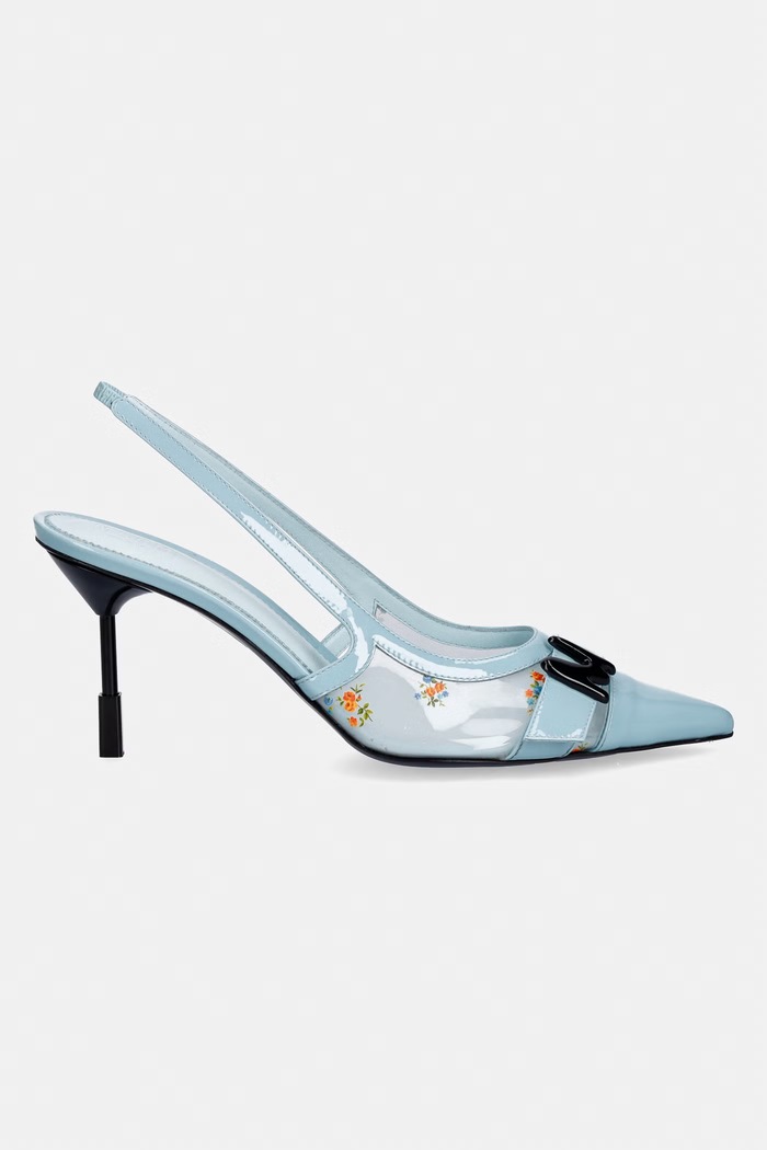 MSGM pantofi cu toc 4041MDS747.973.84 albastru SS26