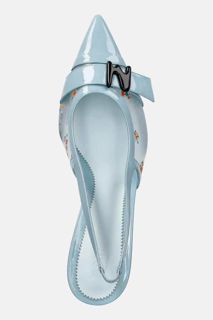 MSGM pantofi cu toc albastru 4041MDS747.973.84