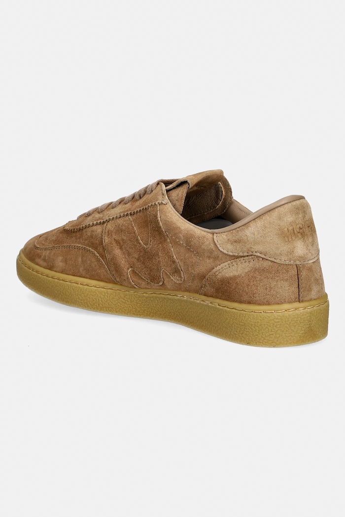Παπούτσια Nubuck sneakers MSGM 4041MDS021.997.23 καφέ