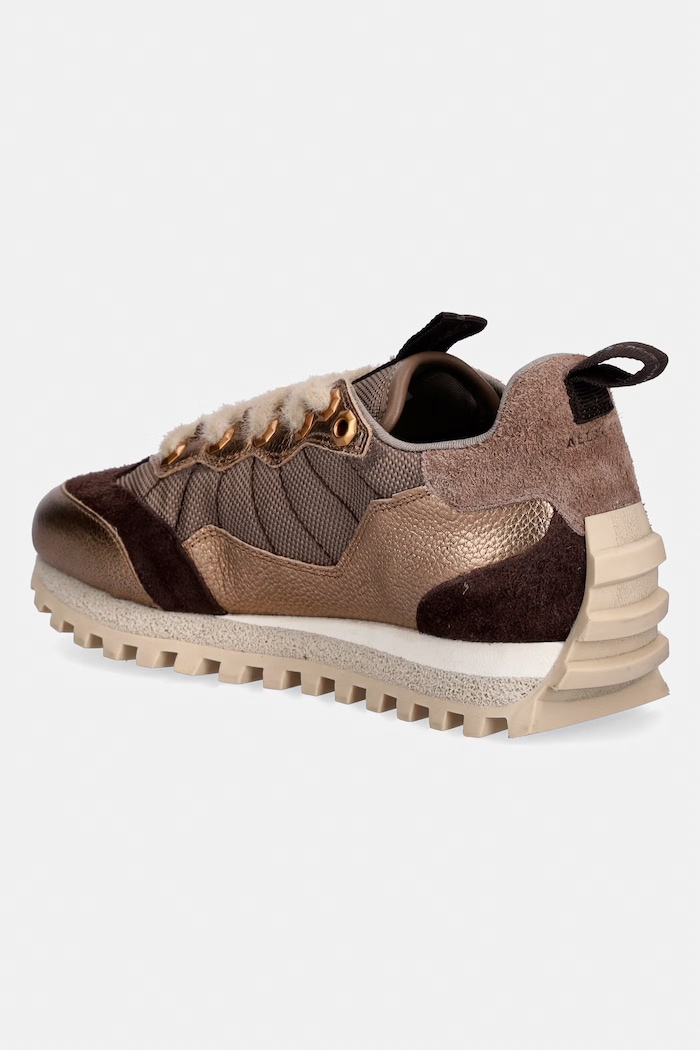Obuv Tenisky AllSaints Nevis Sneaker W085FE hnedá