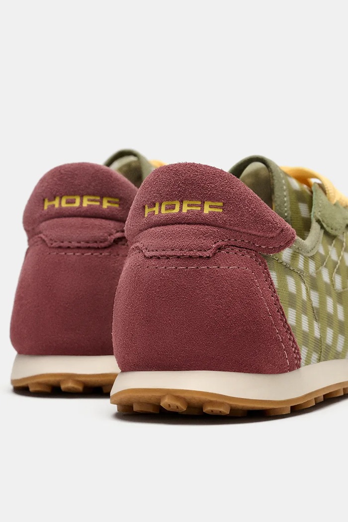 Obuwie Hoff BRIDGE VICHY SAGE sneakersy damskie zamszowe 12661043 zielony