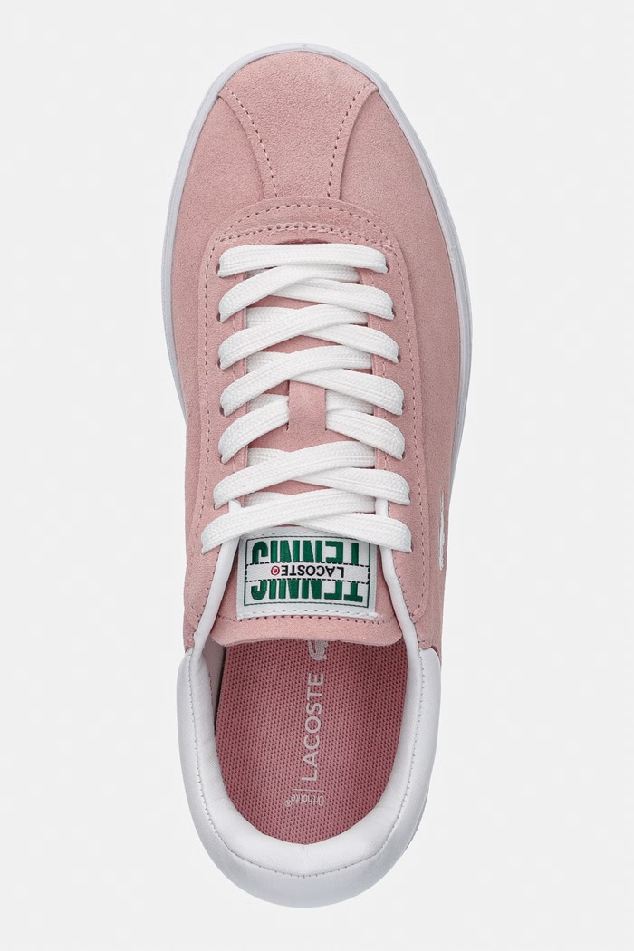 Lacoste Baseshot Sneakers tenisky dámske semišové ružová 49SFA0052