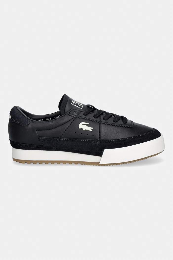 Kožené tenisky Lacoste Aura Sneakers 51SFA0072 čierna SS26