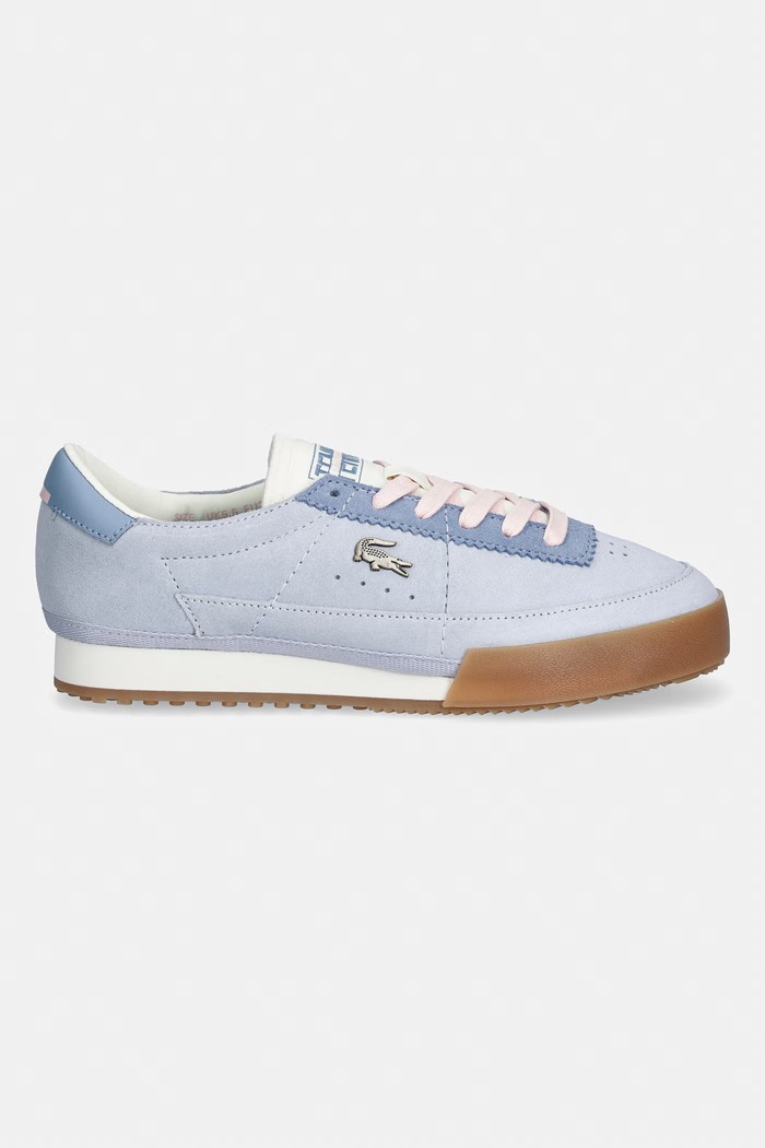 Lacoste sneakers din piele Aura Sneakers 51SFA0073 albastru SS26